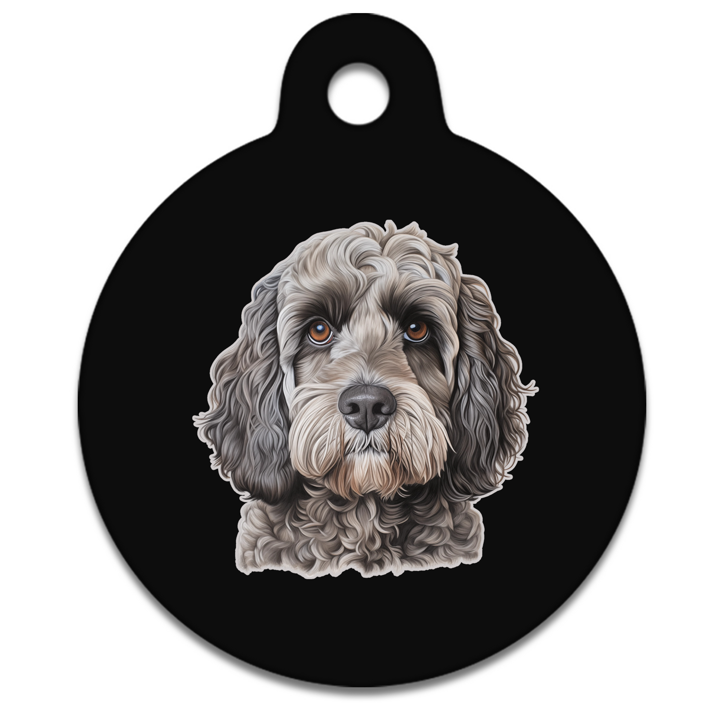 19mm Diameter Tiny Size - Cockapoo Design
