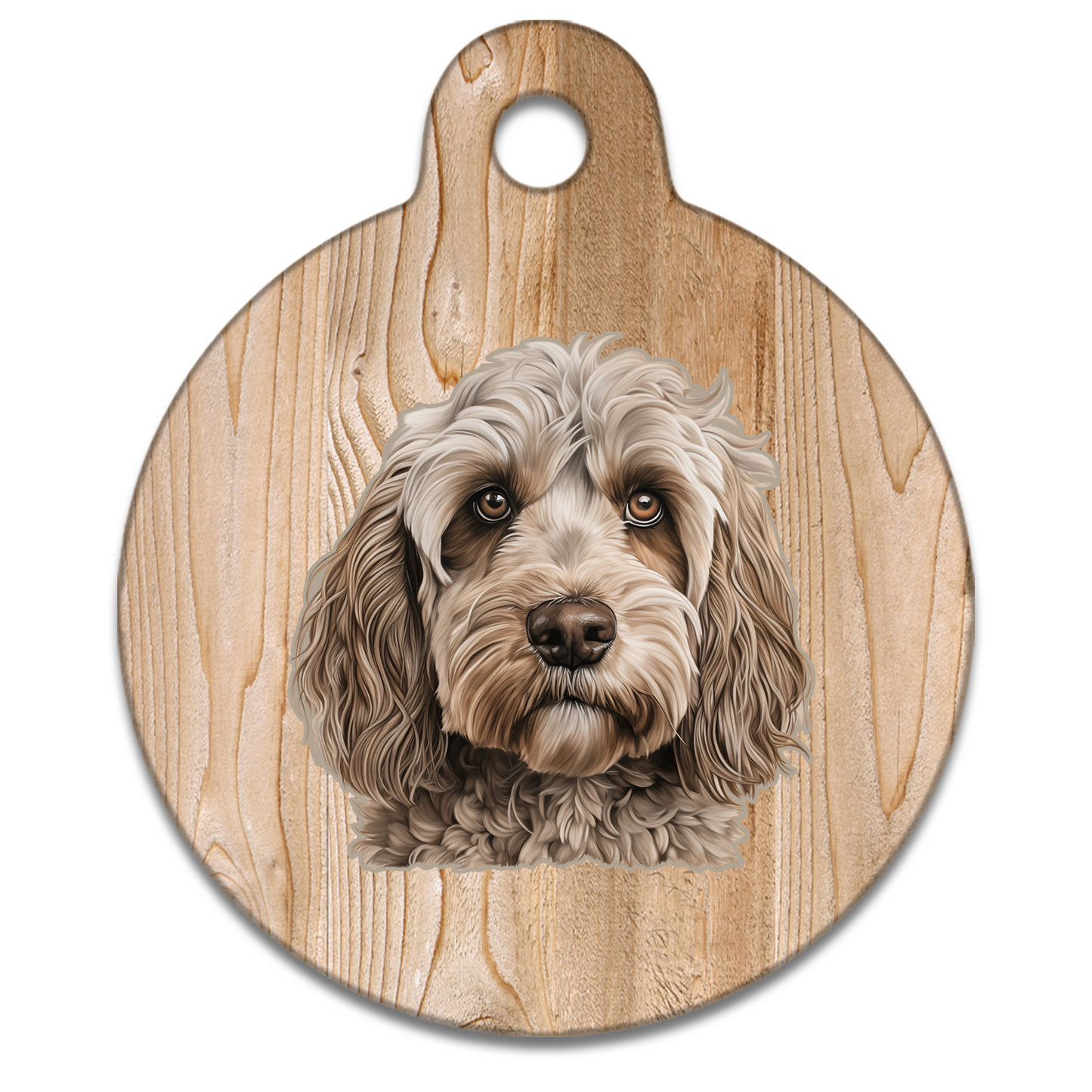 19mm Diameter Tiny Size - Cockapoo Design