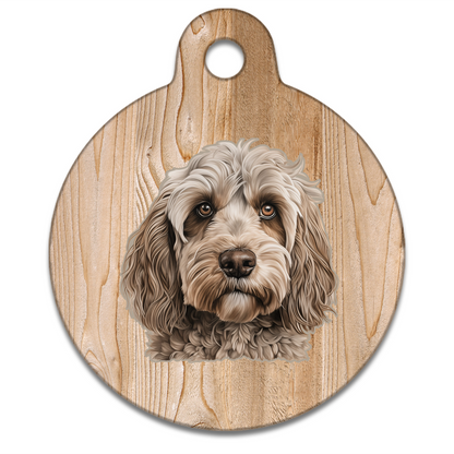 19mm Diameter Tiny Size - Cockapoo Design
