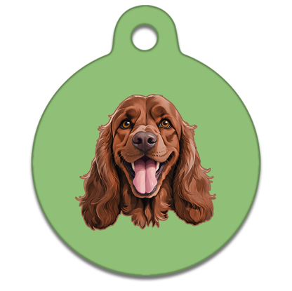 19mm Diameter Tiny Size - Spaniel Design