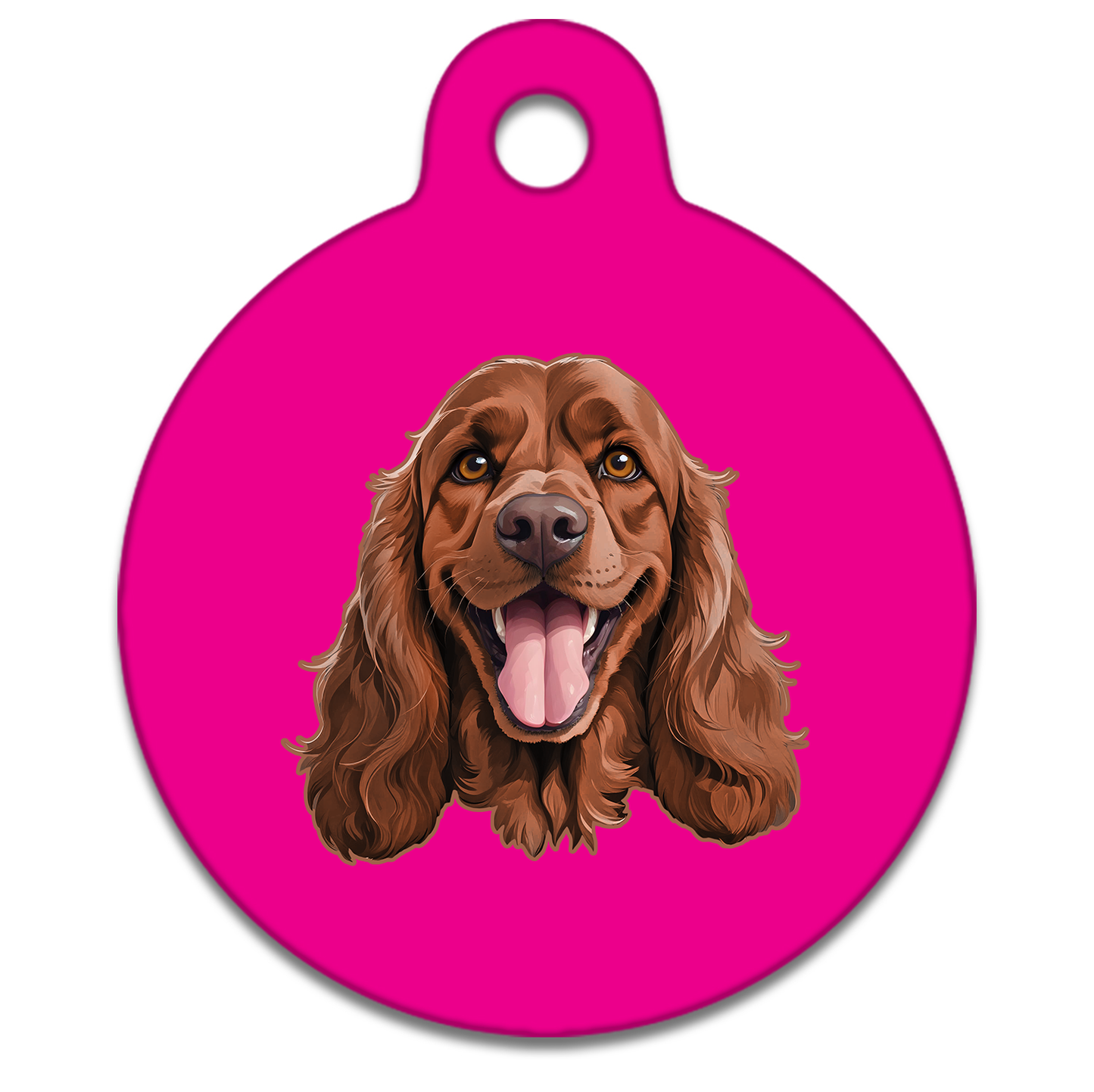 31mm Diameter Medium Size - Cocker Spaniel Design