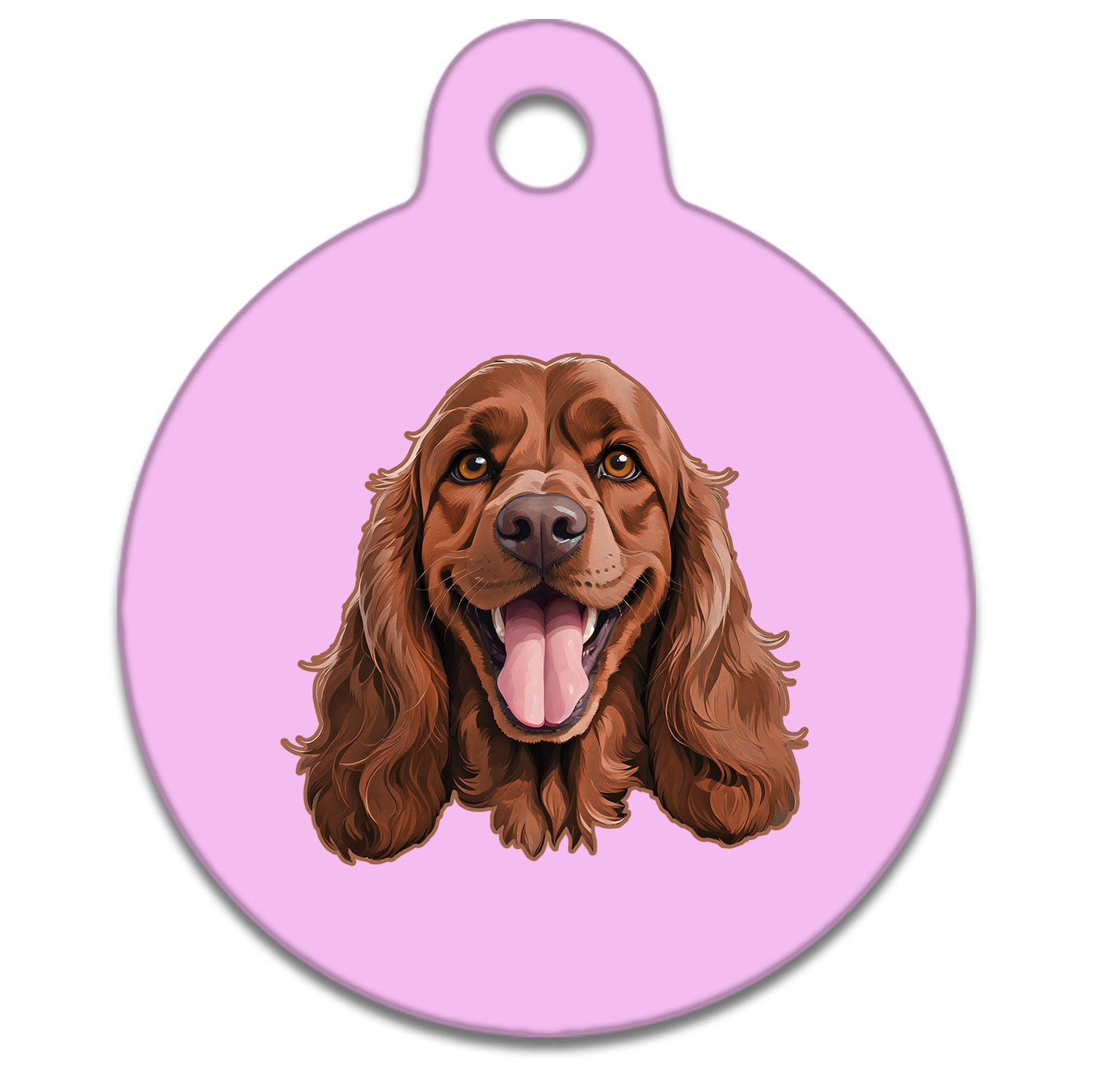 31mm Diameter Medium Size - Cocker Spaniel Design