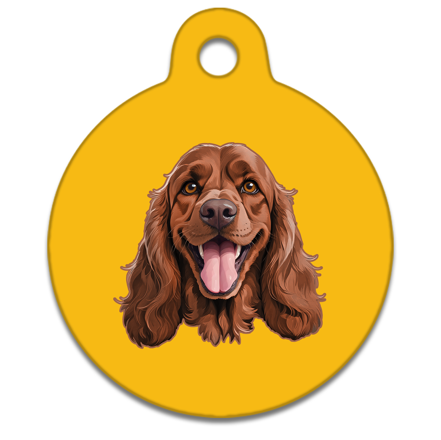 38mm Diameter Large Size - Cocker Spaniel Design