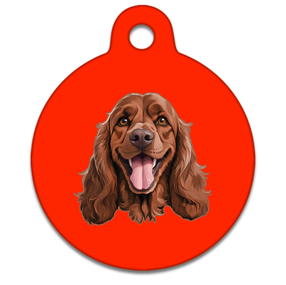 19mm Diameter Tiny Size - Spaniel Design