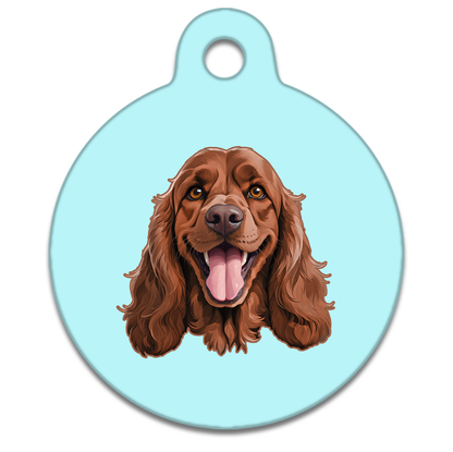 19mm Diameter Tiny Size - Spaniel Design