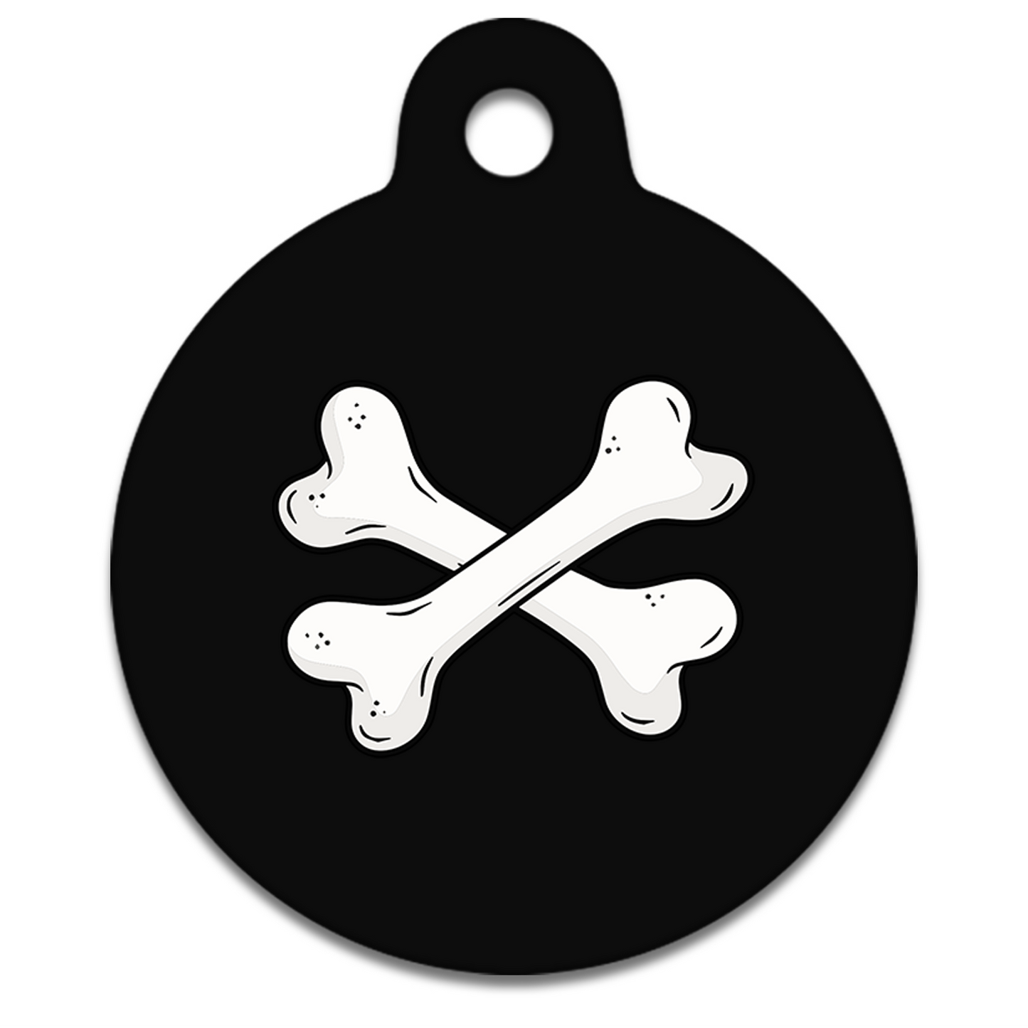19mm Diameter Tiny Size - Motifs Dog Tag
