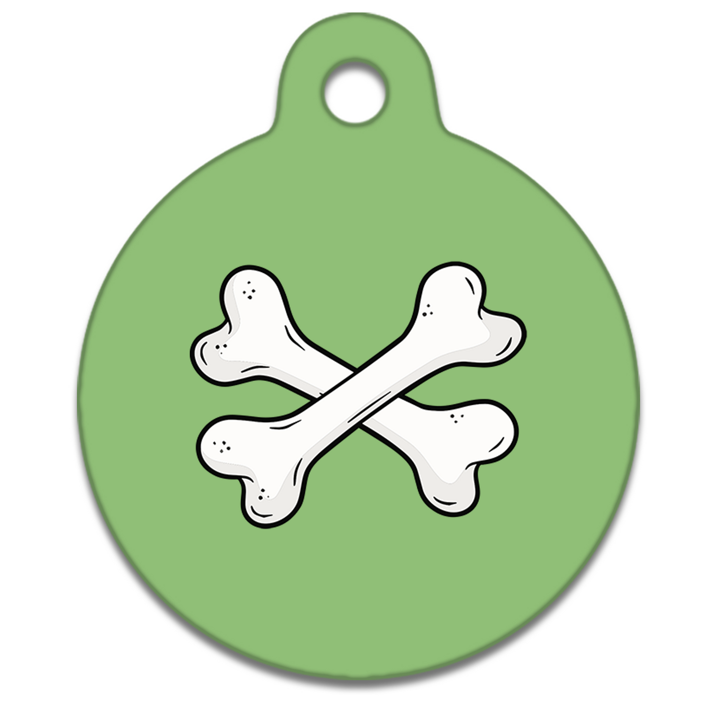 19mm Diameter Tiny Size - Motifs Dog Tag