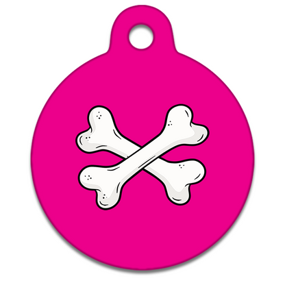 19mm Diameter Tiny Size - Motifs Dog Tag