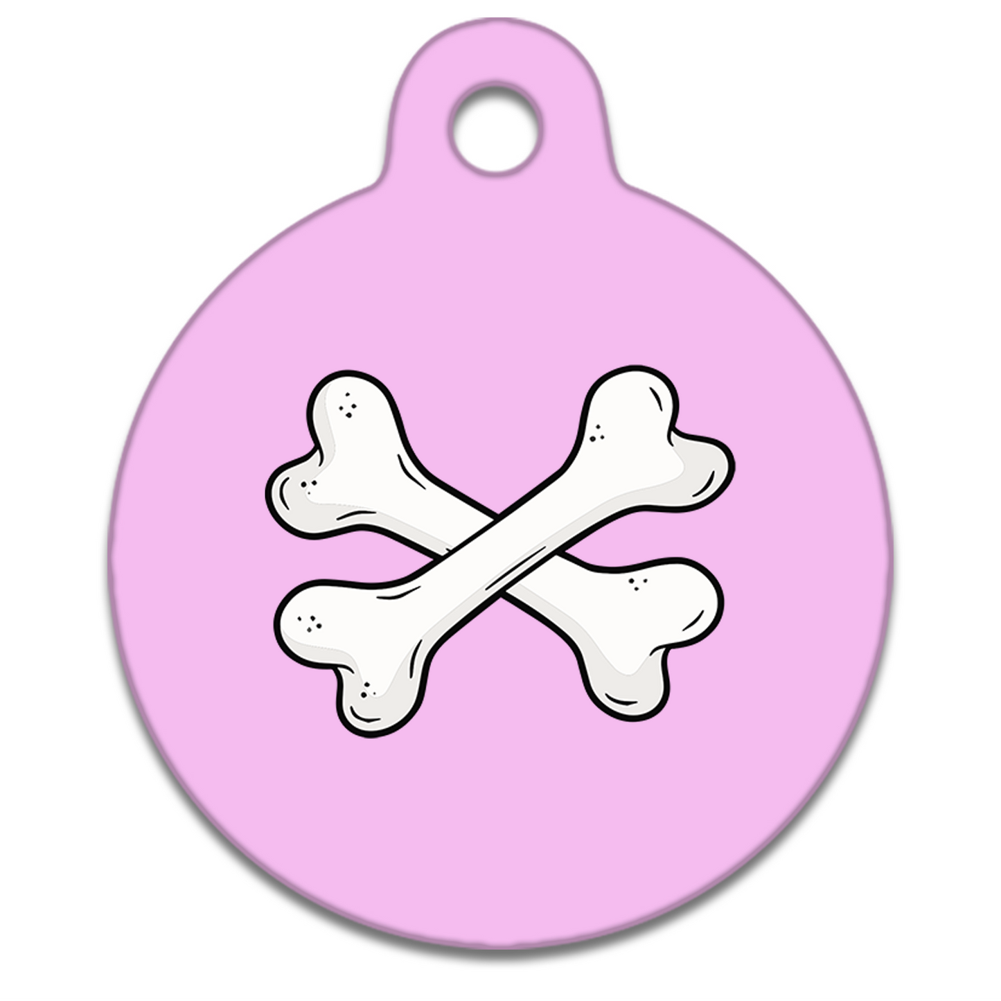 19mm Diameter Tiny Size - Motifs Dog Tag