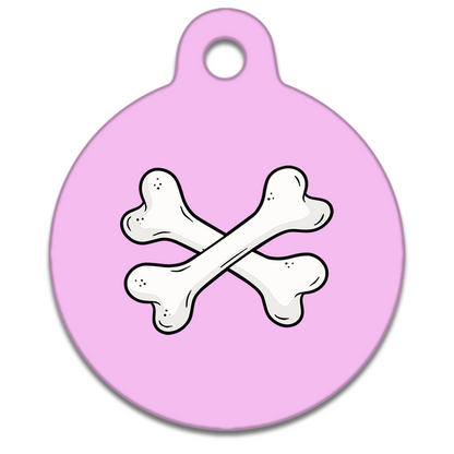 19mm Diameter Tiny Size - Motifs Dog Tag