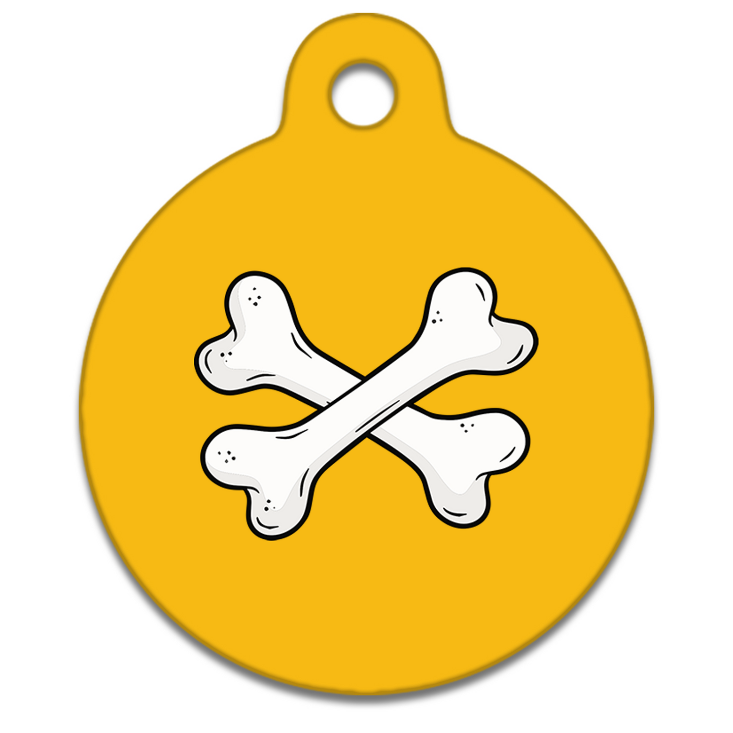 19mm Diameter Tiny Size - Motifs Dog Tag