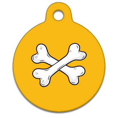 19mm Diameter Tiny Size - Motifs Dog Tag