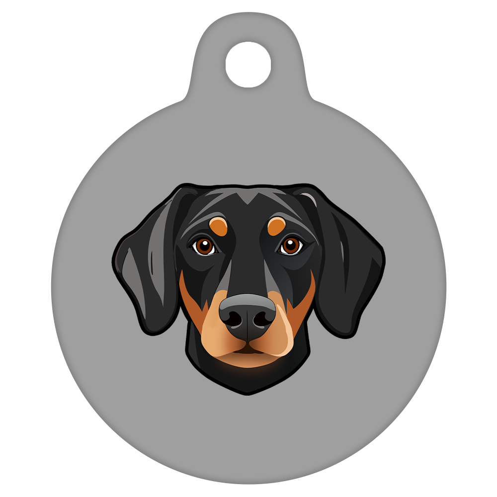 38mm Diameter Large Size - Doberman