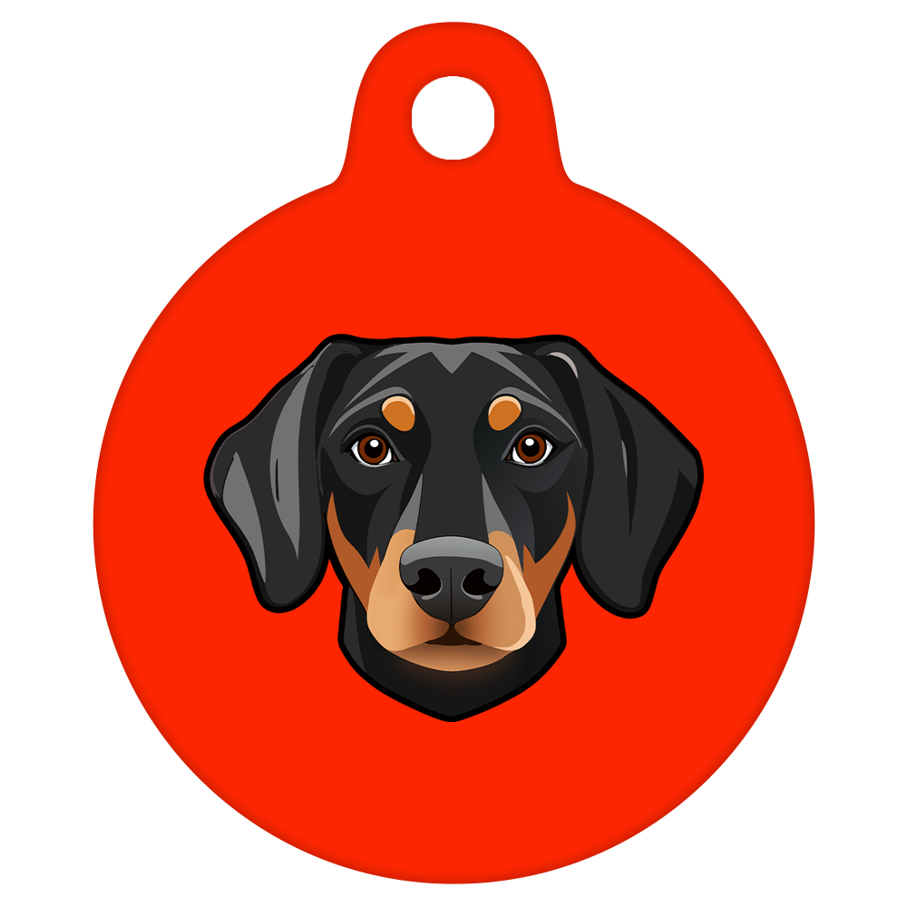 38mm Diameter Large Size - Doberman