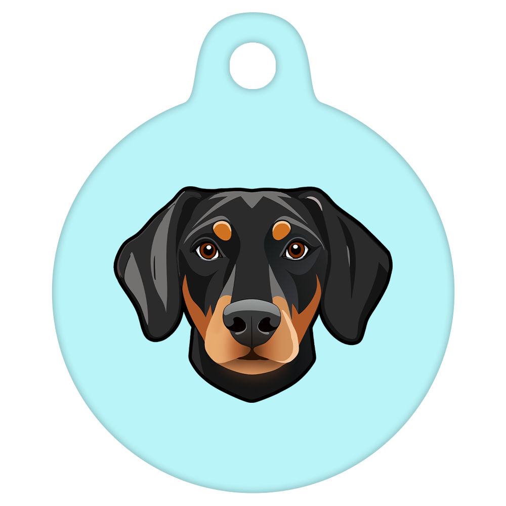 38mm Diameter Large Size - Doberman
