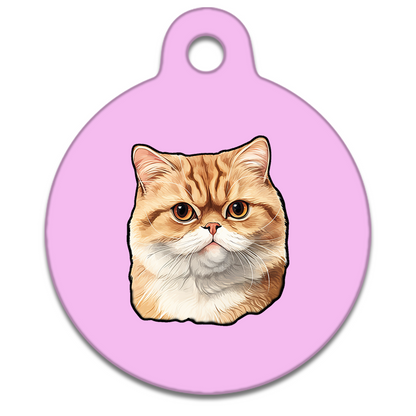 25mm Diameter Small Size - Exotic Shorthair