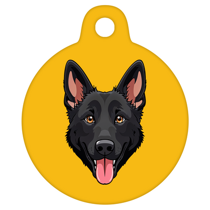 38mm Diameter Large Size - German Shepherd Dog