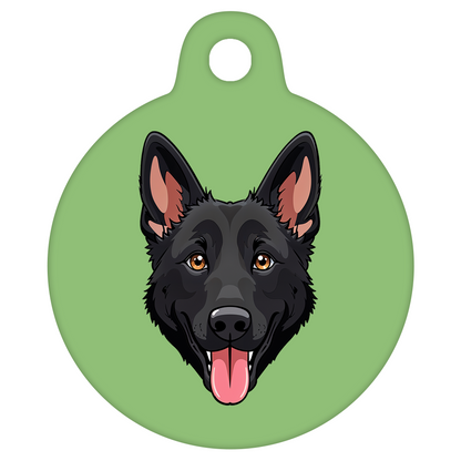 25mm Diameter Small Size - German Shepherd Dog