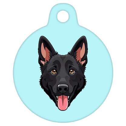25mm Diameter Small Size - German Shepherd Dog