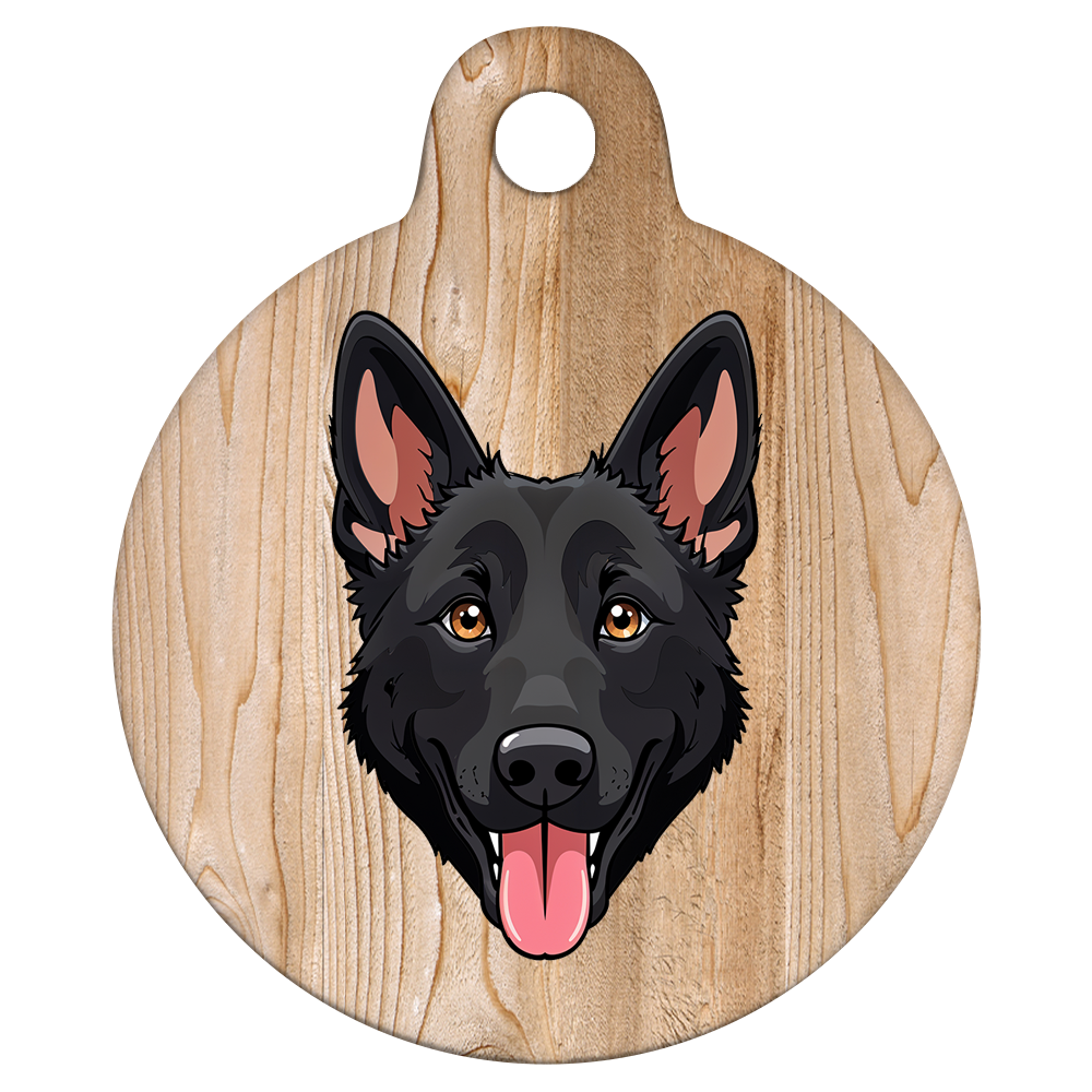 25mm Diameter Small Size - German Shepherd Dog