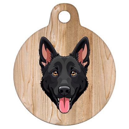 38mm Diameter Large Size - German Shepherd Dog