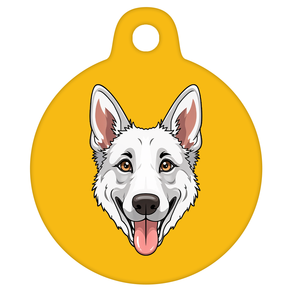 25mm Diameter Small Size - German Shepherd Dog