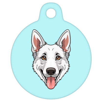 19mm Diameter Tiny Size - German Shepherd Dog