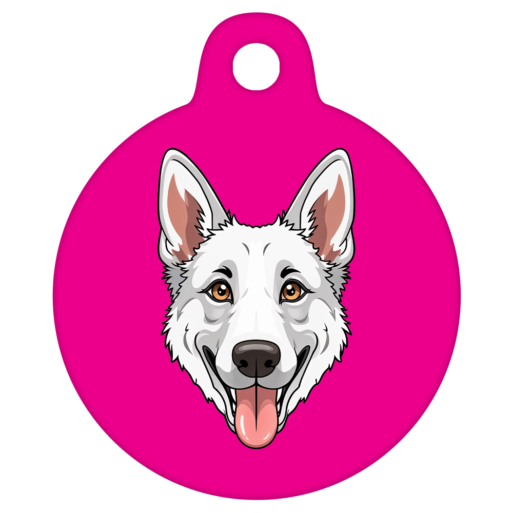 31mm Diameter Medium Size - German Shepherd Dog