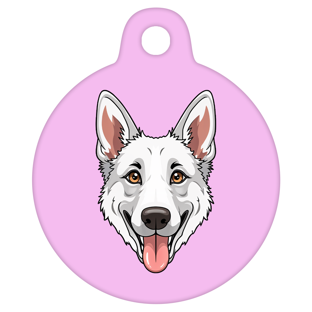 19mm Diameter Tiny Size - German Shepherd Dog