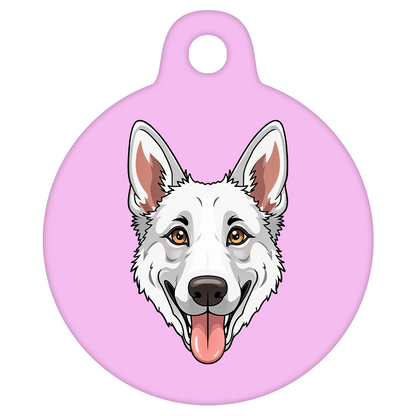 19mm Diameter Tiny Size - German Shepherd Dog