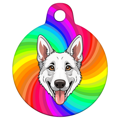 38mm Diameter Large Size - German Shepherd Dog
