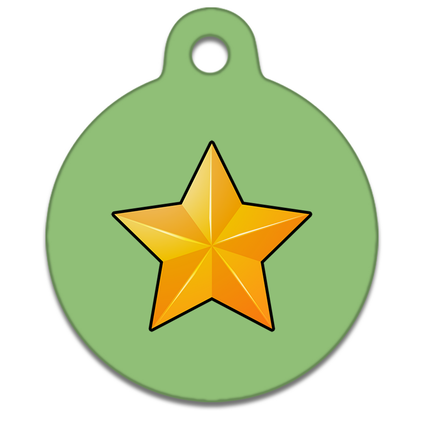 19mm Diameter Tiny Size - Motifs Dog Tag