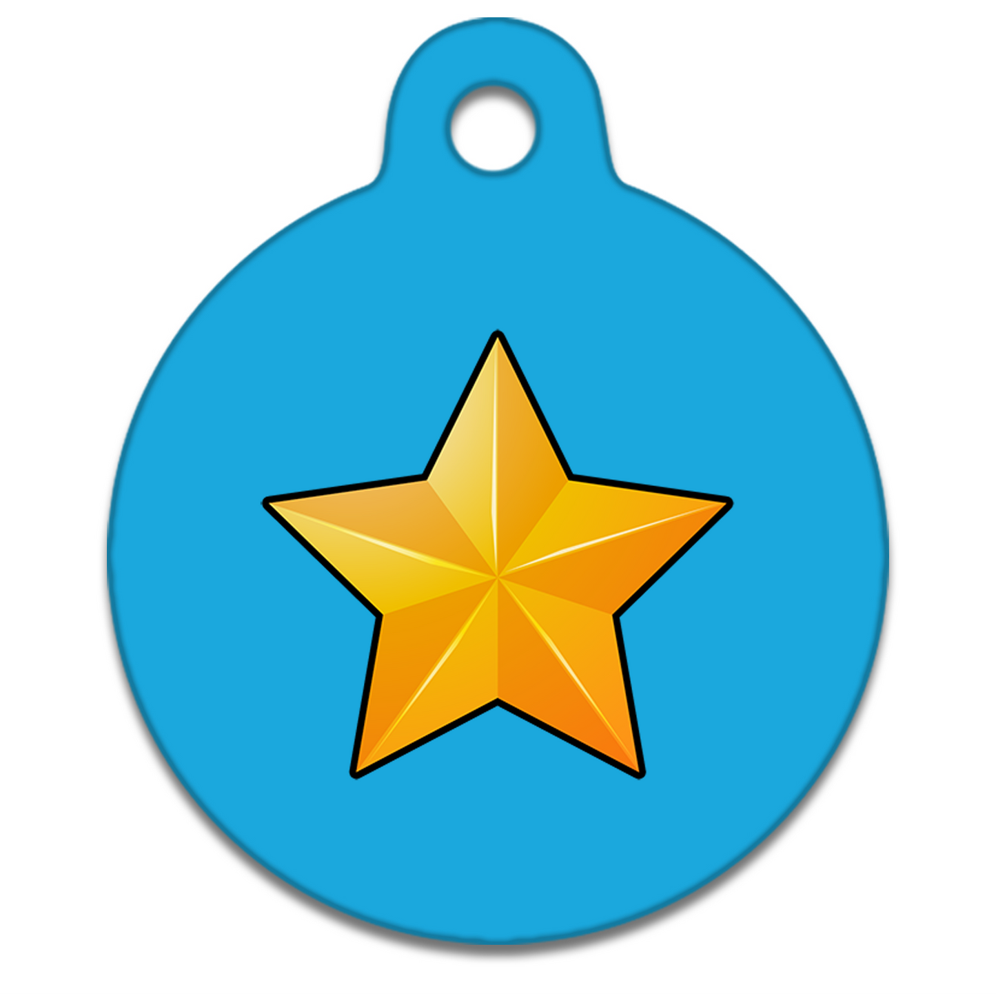 19mm Diameter Tiny Size - Motifs Dog Tag