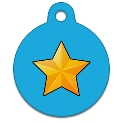 19mm Diameter Tiny Size - Motifs Dog Tag