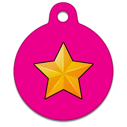 19mm Diameter Tiny Size - Motifs Dog Tag