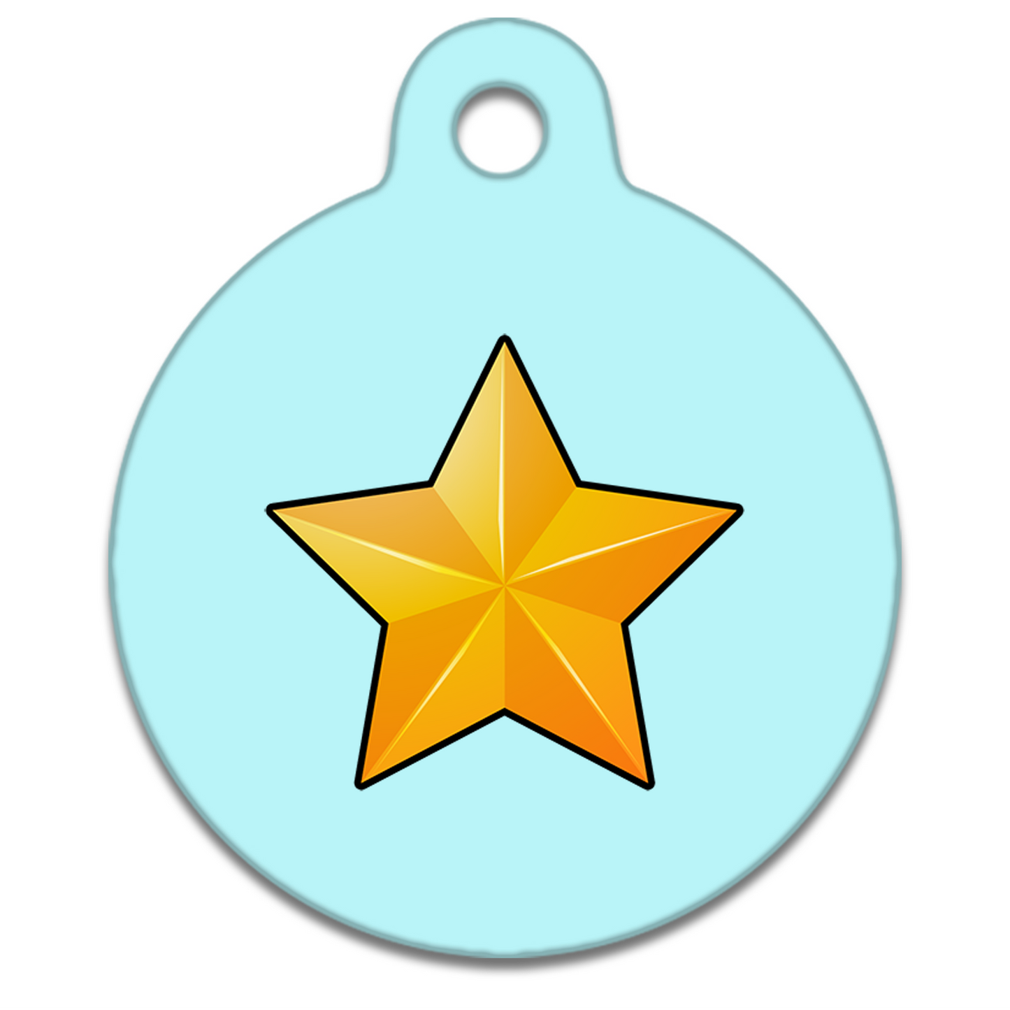 19mm Diameter Tiny Size - Motifs Dog Tag
