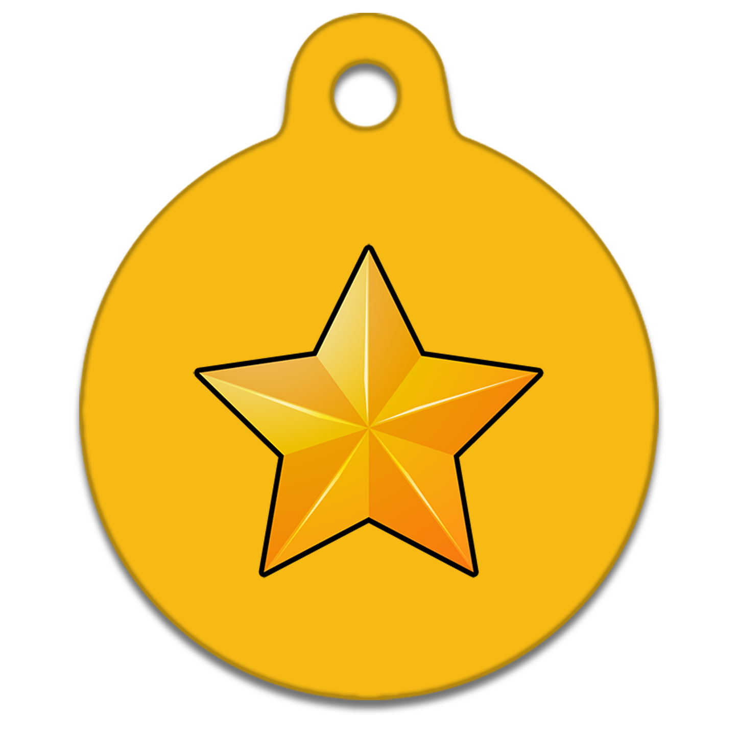 19mm Diameter Tiny Size - Motifs Dog Tag