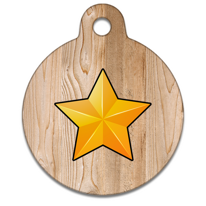 19mm Diameter Tiny Size - Motifs Dog Tag