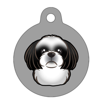 19mm Diameter Tiny Size - Shih Tzu Dog