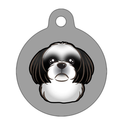 38mm Diameter Large Size - Shih Tzu Dog