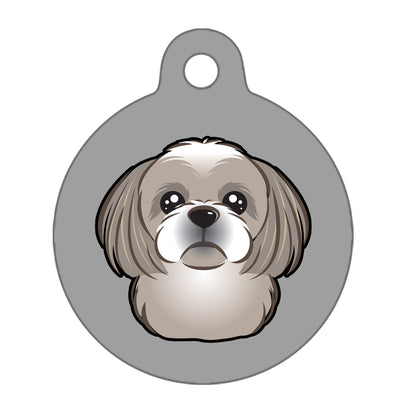 19mm Diameter Tiny Size - Shih Tzu Dog