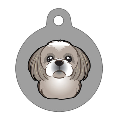 38mm Diameter Large Size - Shih Tzu Dog