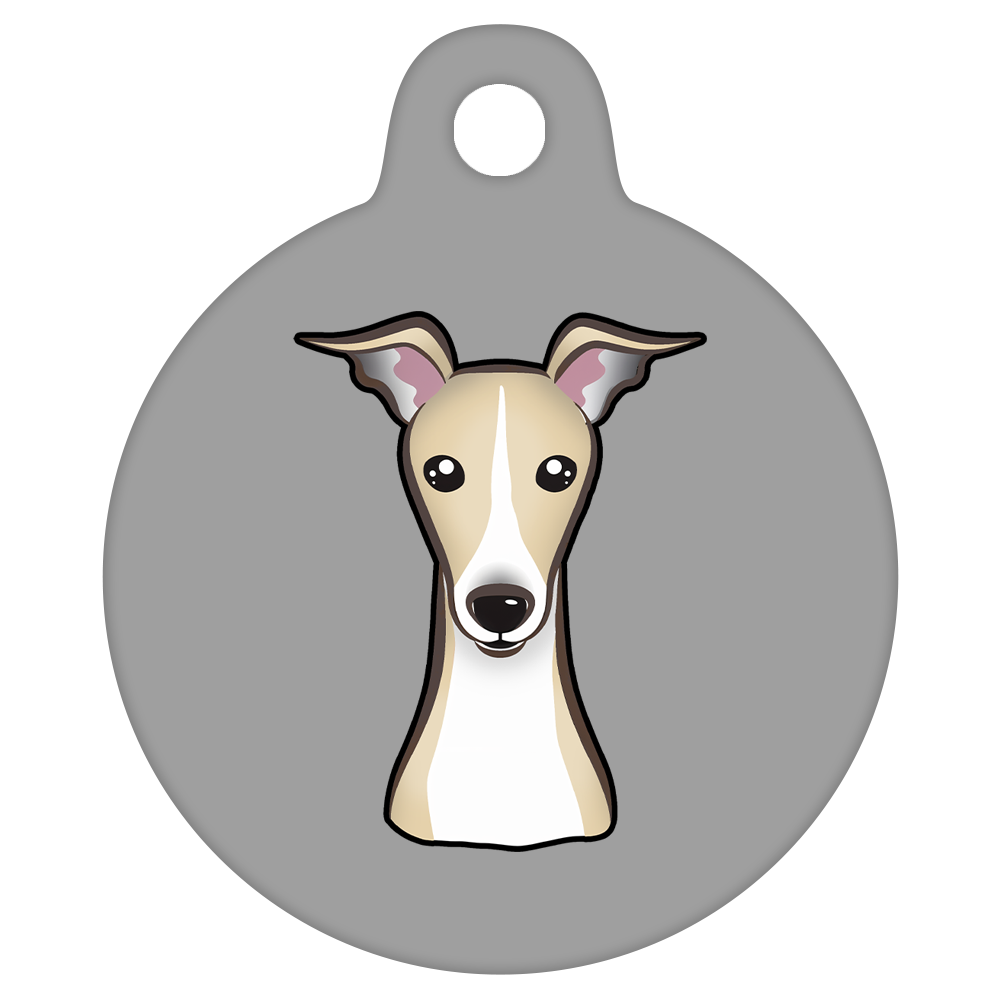 31mm Diameter Medium Size - Whippet Dog