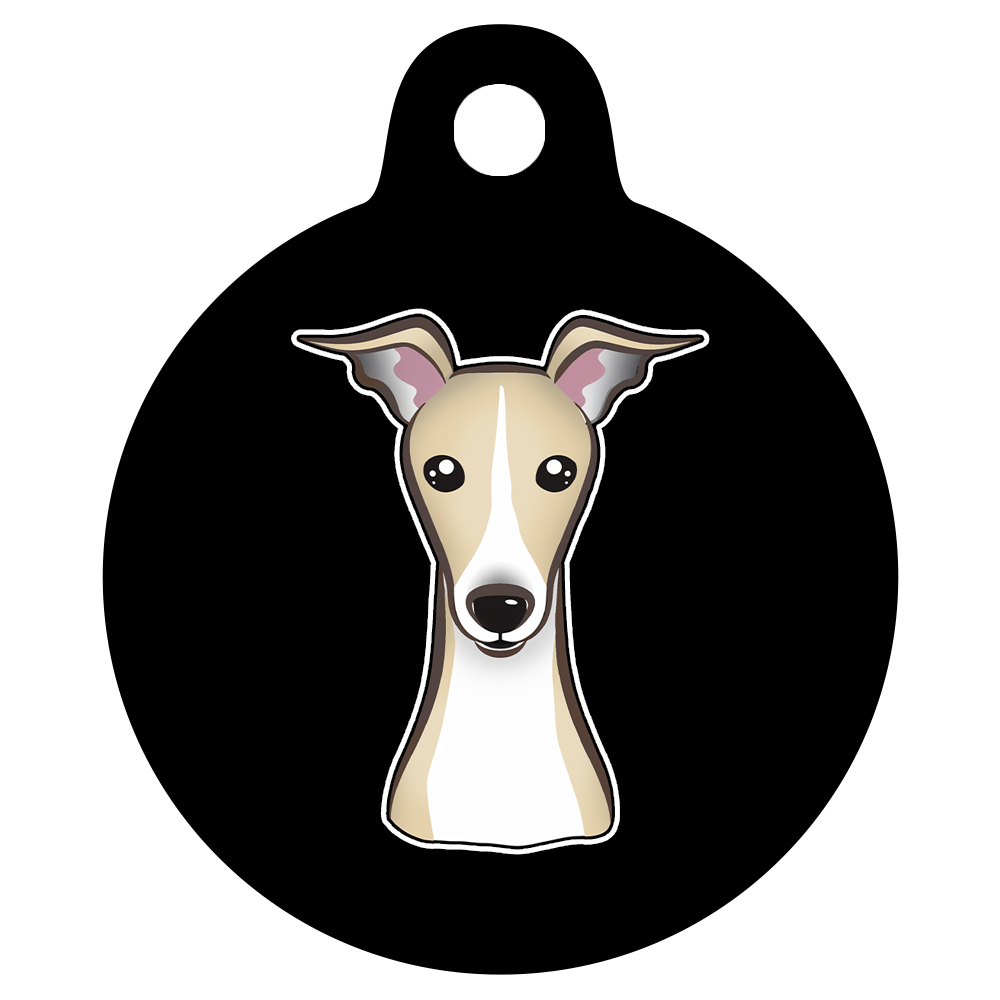 38mm Diameter Large Size - Greyhound Dog