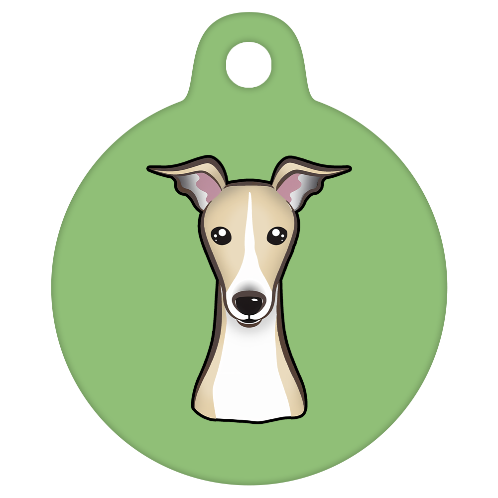 25mm Diameter Small Size - Greyhound Dog