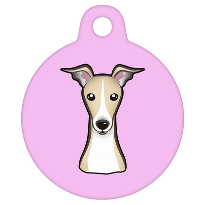 25mm Diameter Small Size - Whippet Dog