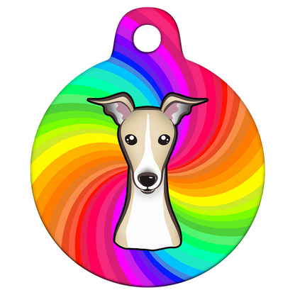 38mm Diameter Large Size - Greyhound Dog