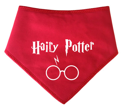 Hairy Potter Dog Bandana