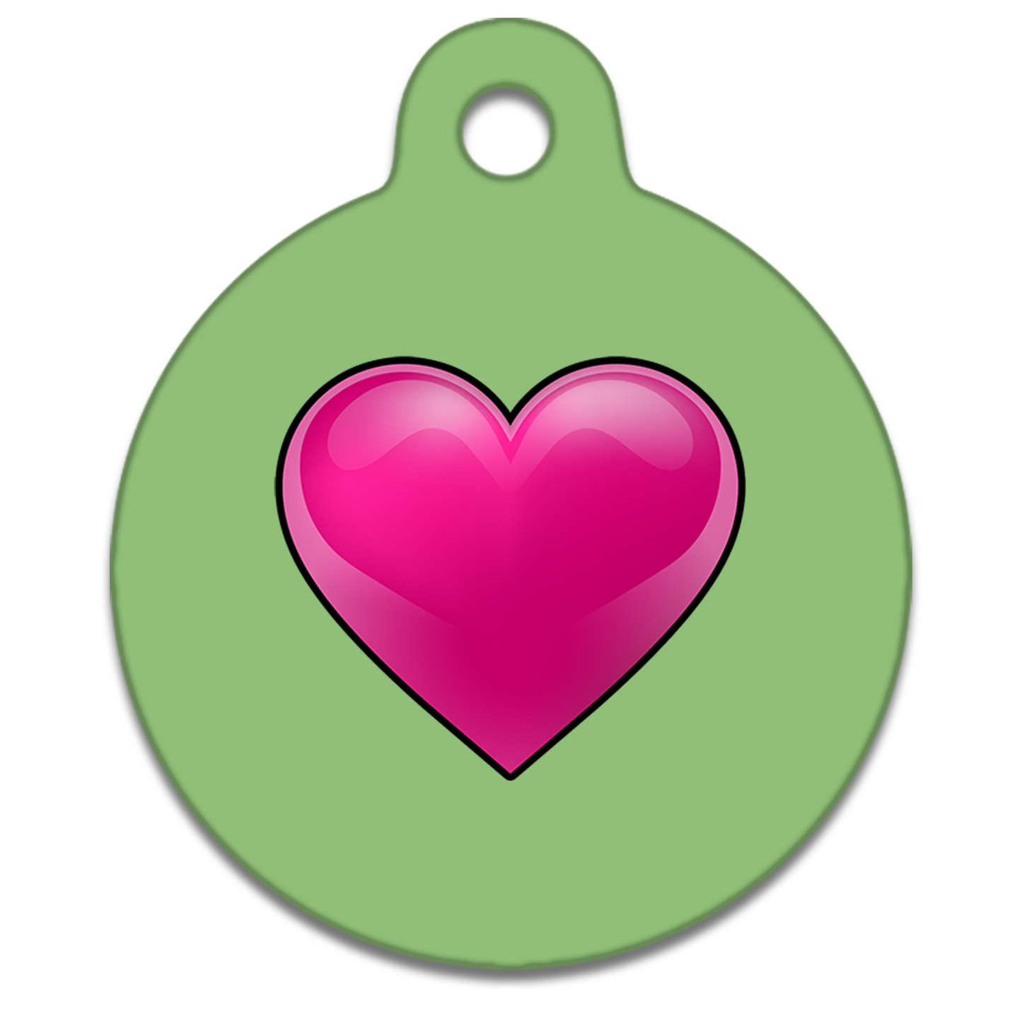 19mm Diameter Tiny Size - Motifs Dog Tag