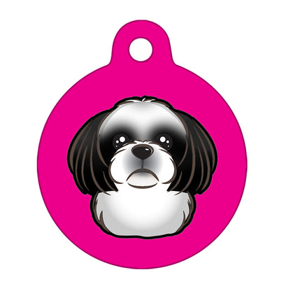 19mm Diameter Tiny Size - Shih Tzu Dog